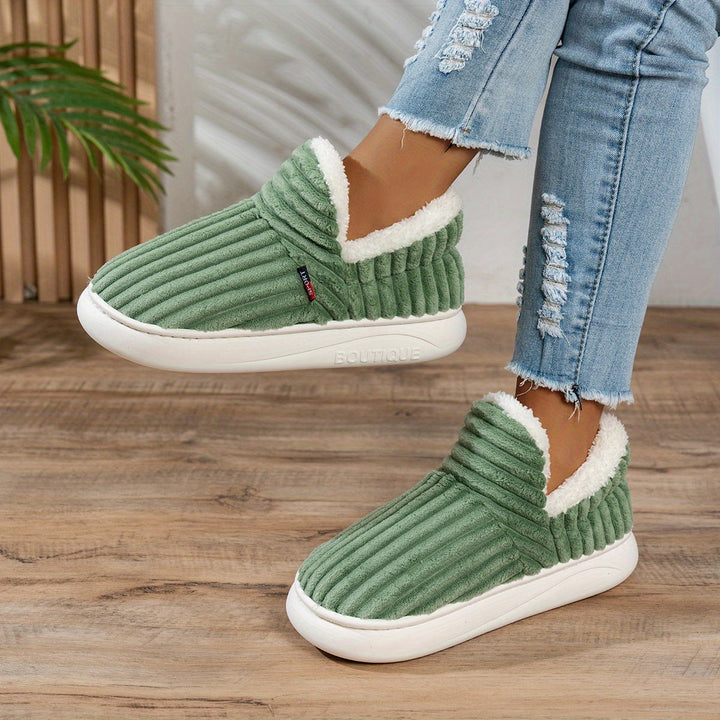 Michaela™ | The CozyStep Plush Slippers