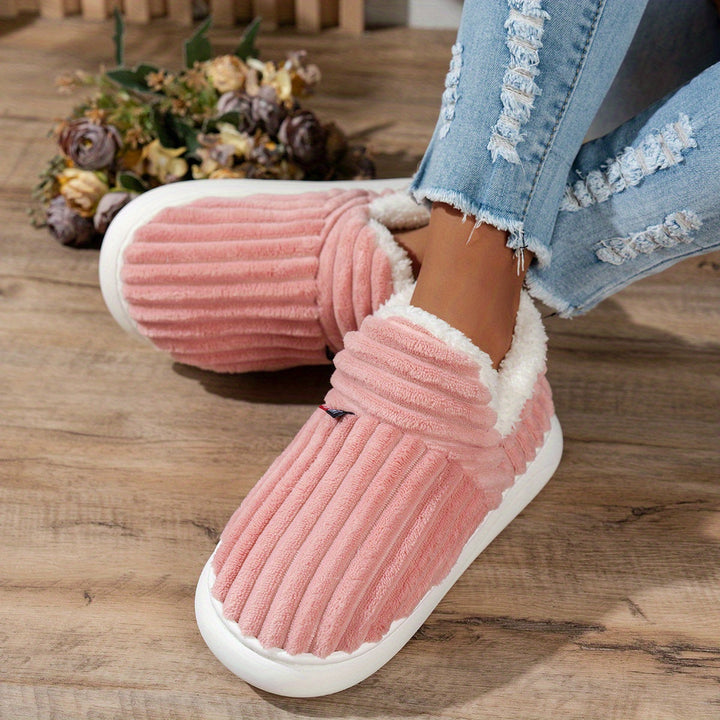 Michaela™ | The CozyStep Plush Slippers