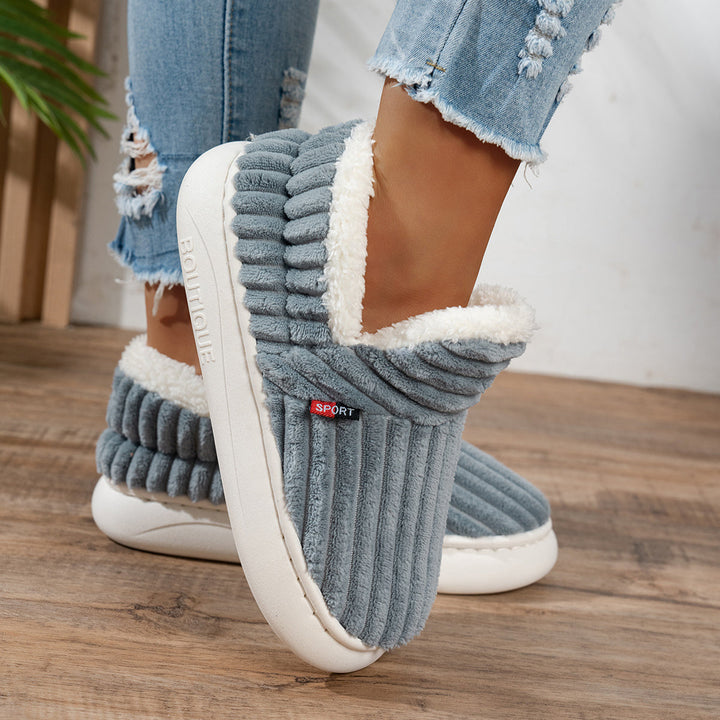 Michaela™ | The CozyStep Plush Slippers