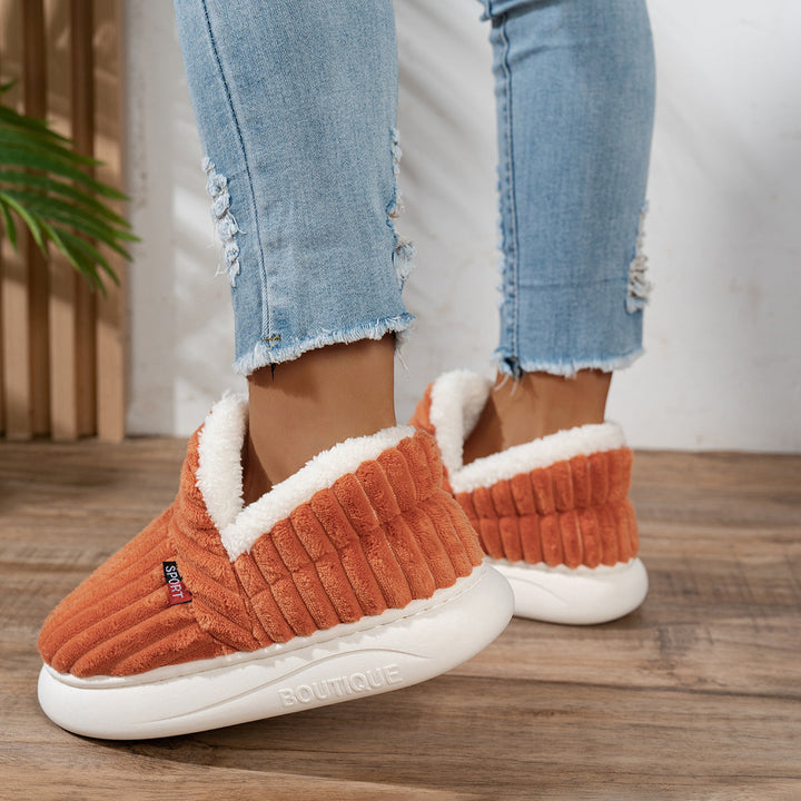 Michaela™ | The CozyStep Plush Slippers
