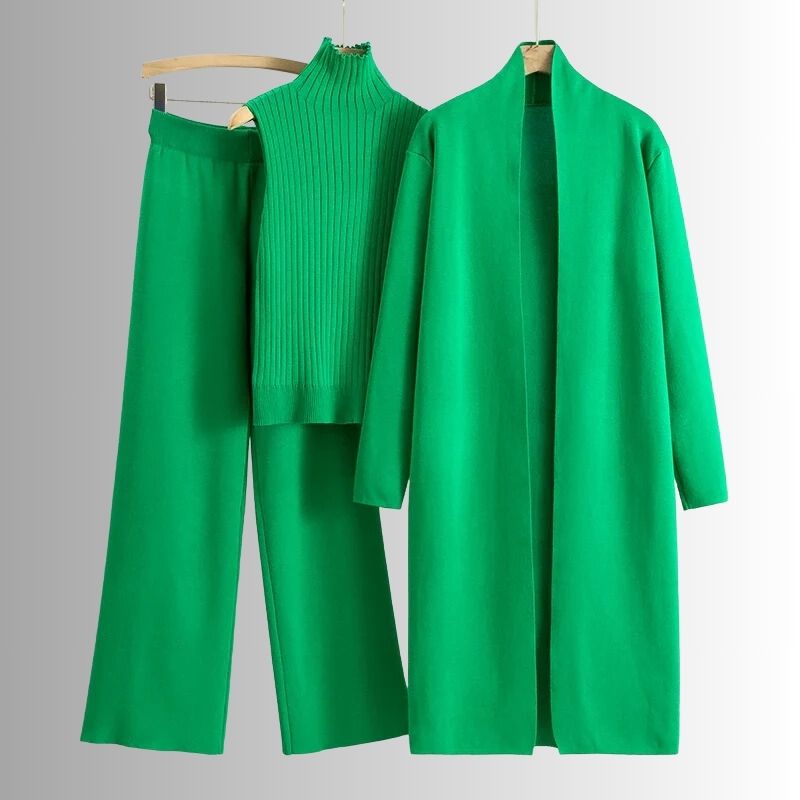 Aubrey™ | 3-Piece Elegant Knit Lounge Set