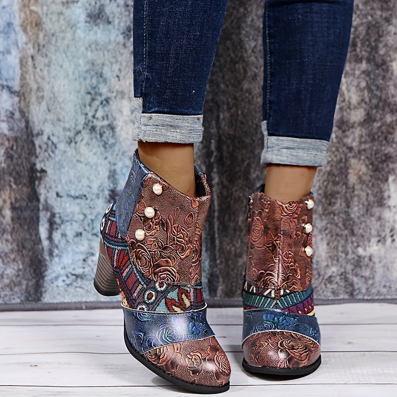 Abigail | Chunky Ankle Boots