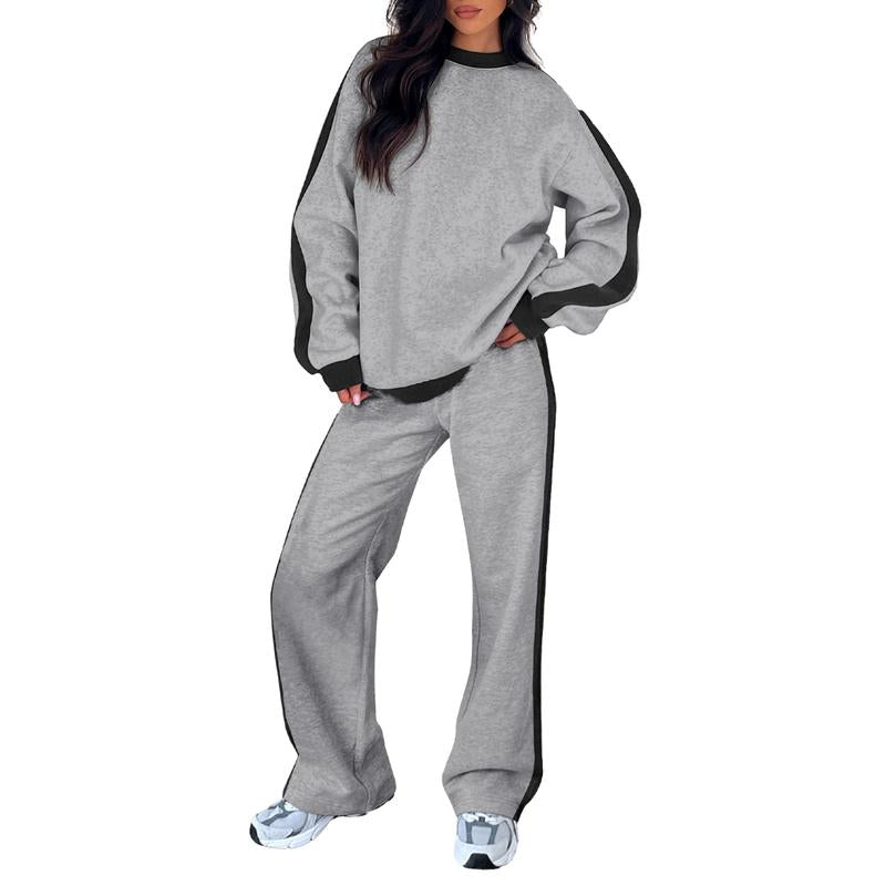 SANDI - Comfortable 2-Piece Lounge Set Sweat & Straight Leg Jogger