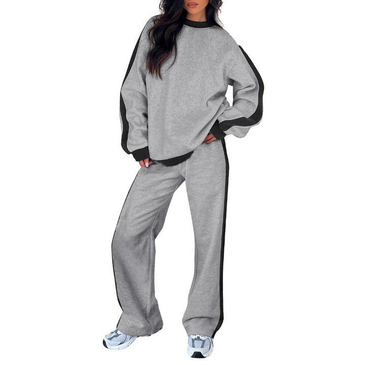 SANDI - Comfortable 2-Piece Lounge Set Sweat & Straight Leg Jogger