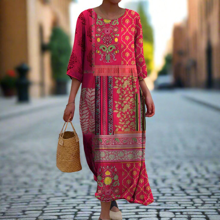 Adeline Flowy Ethnic Dress