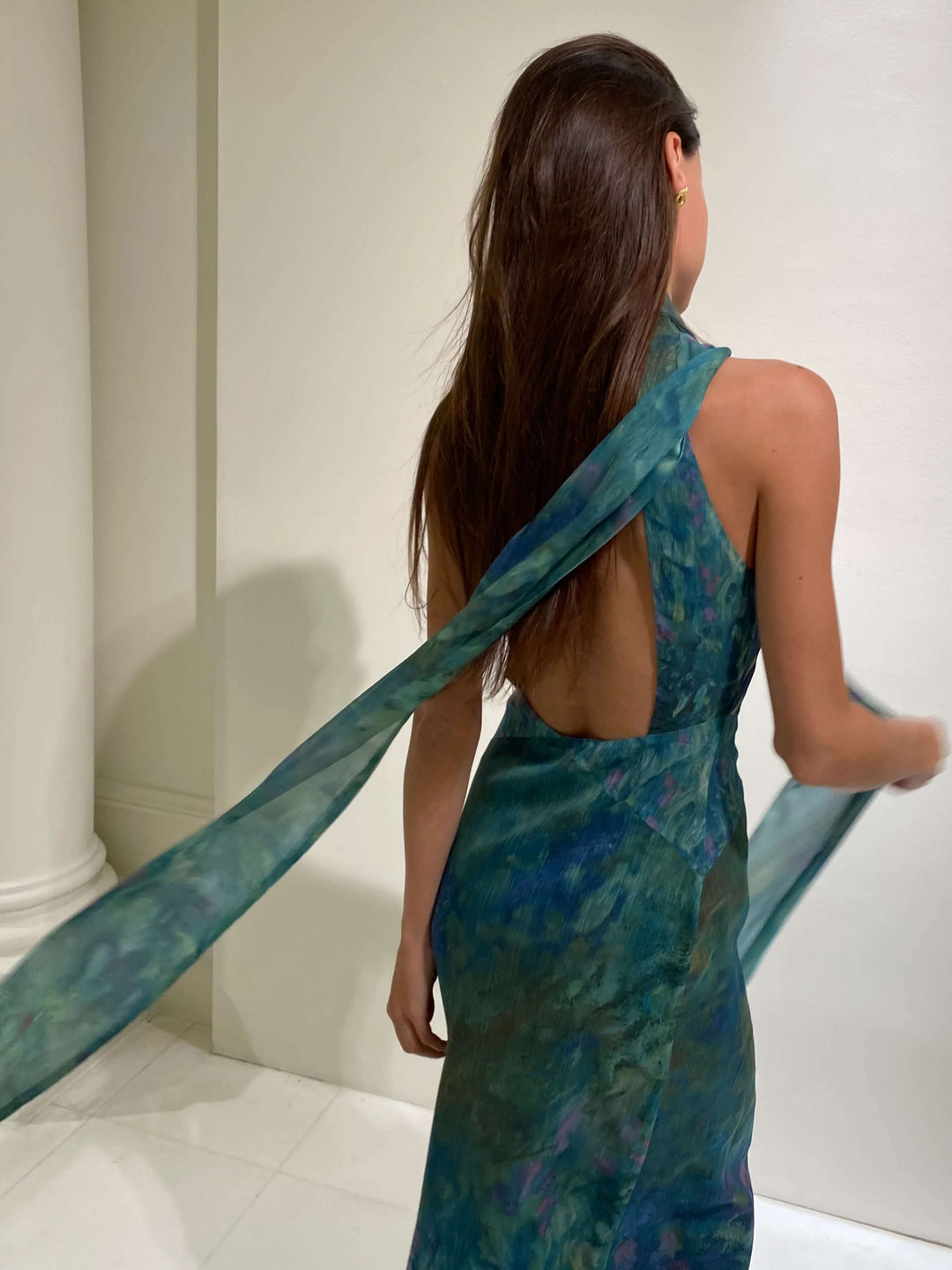 Isolyn™ | Monet Maxi Dress – Irises