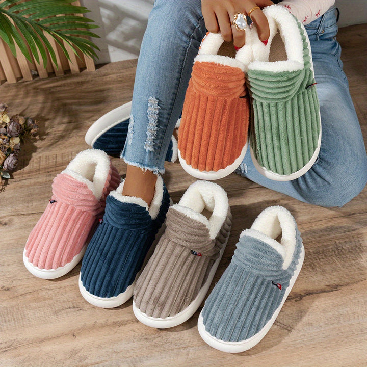 Michaela™ | The CozyStep Plush Slippers