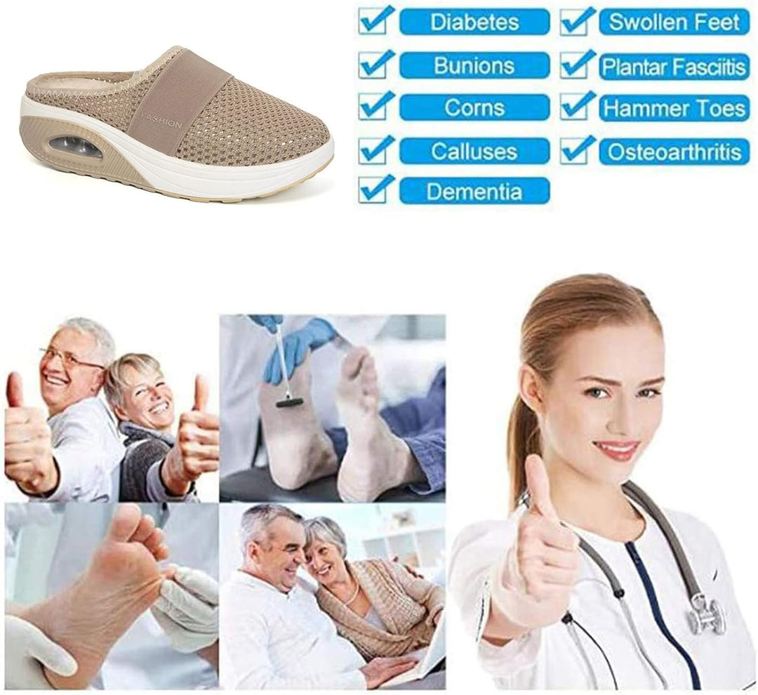 MIREVO™ | Vital Ease Mesh Orthopedic Slippers