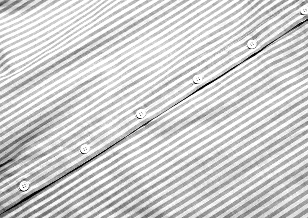 Stripe™ | Long Sleeve Shirt Dress