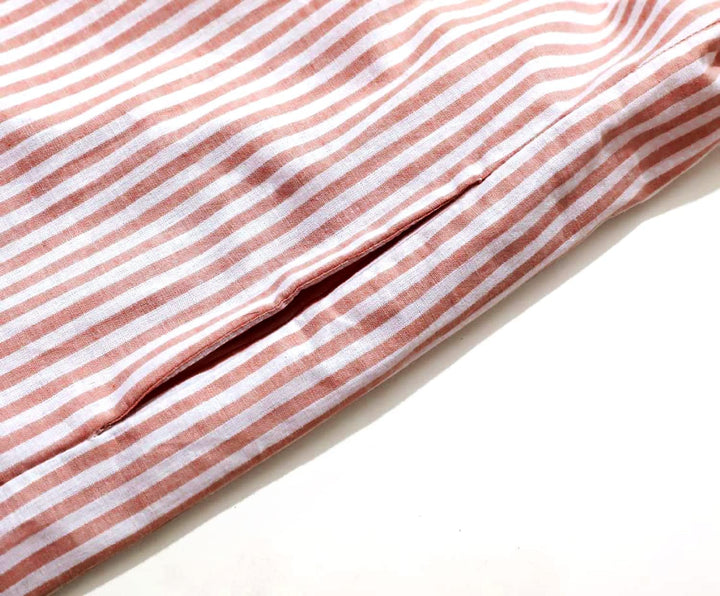 Stripe™ | Long Sleeve Shirt Dress