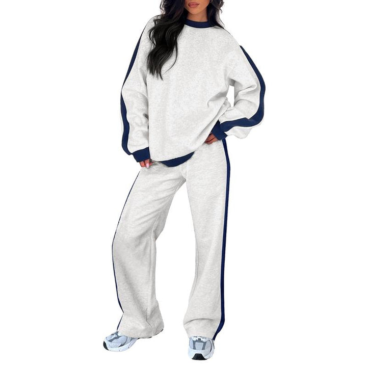 SANDI - Comfortable 2-Piece Lounge Set Sweat & Straight Leg Jogger