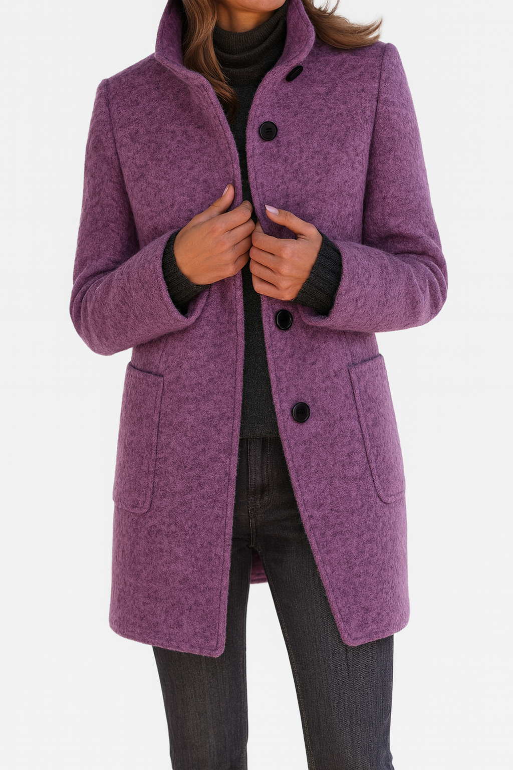 Adele™ High Collar Jacket