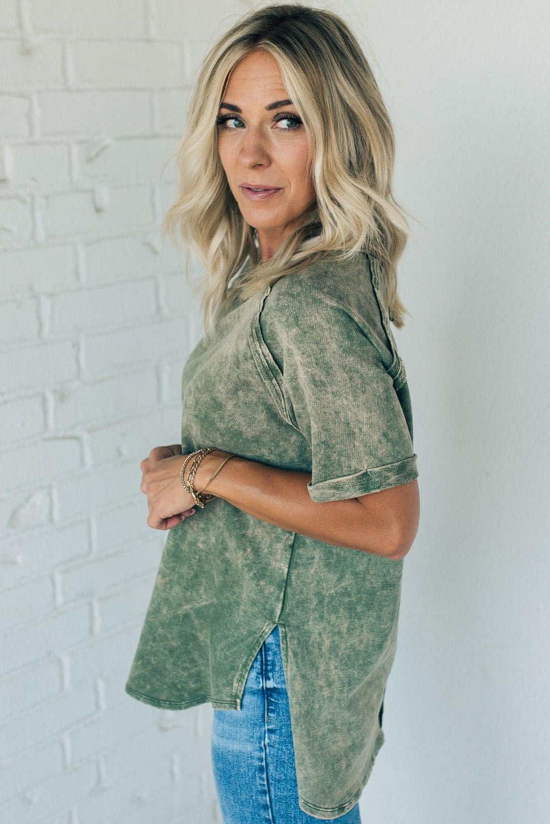 French Terry™ | Acid Wash Top