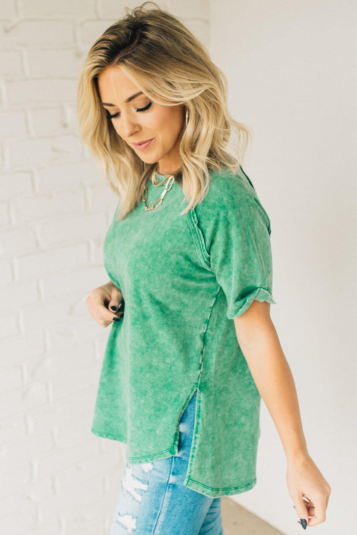 French Terry™ | Acid Wash Top