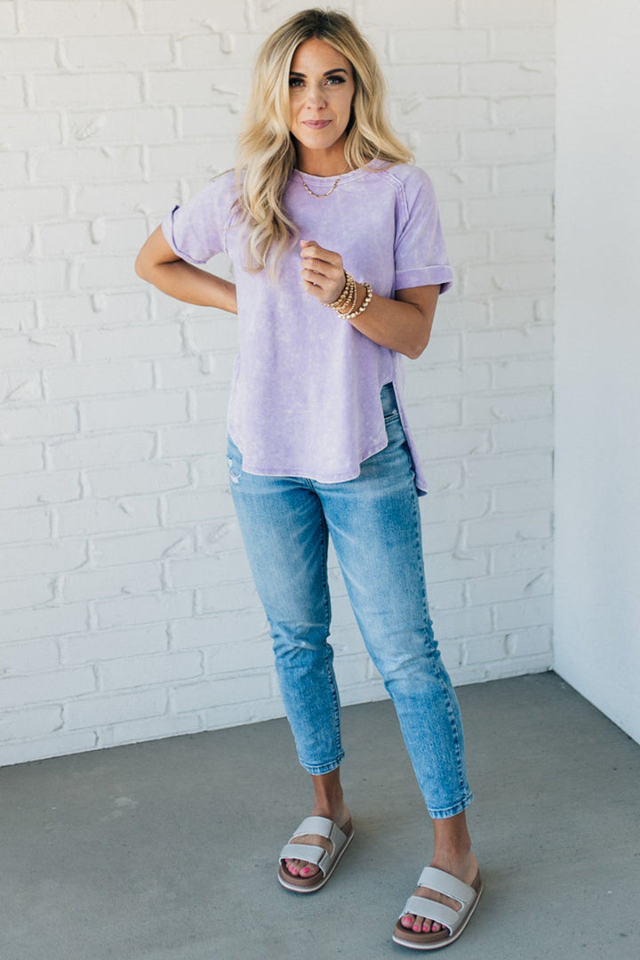 French Terry™ | Acid Wash Top