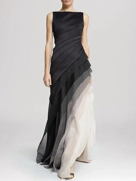 Galadriel™ | Elegant sleeveless maxi dress
