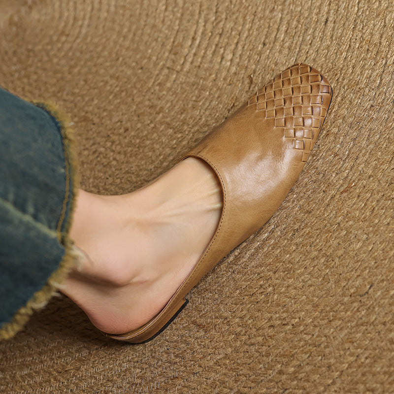 Mila™ Genuine Leather Mules