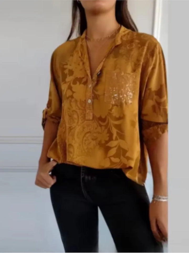 Isla™ | Pocketed V-Neck Shirt