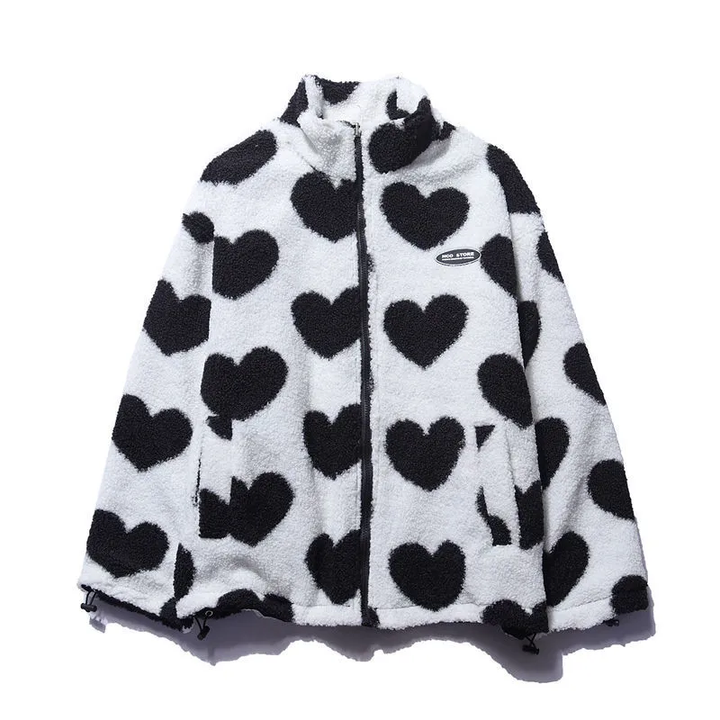 Shaima™ | Double-Sided Heart Jacket