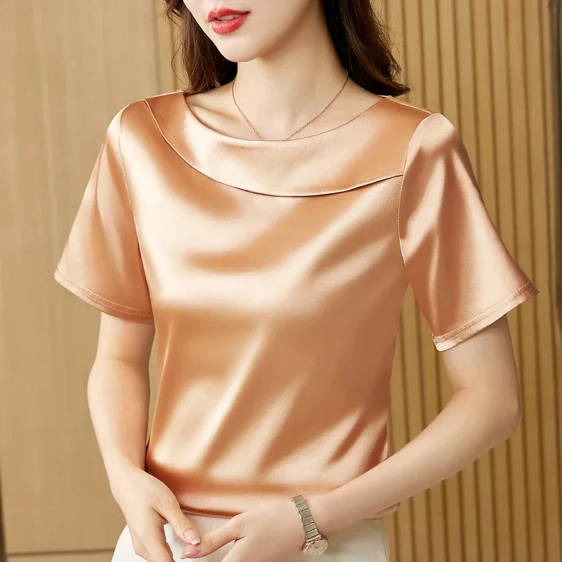 Mia™ | Satin Shirt