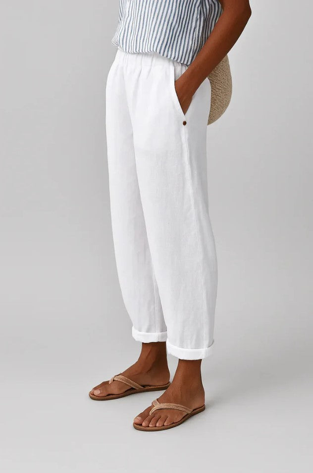 Romina™ | Timeless Linen-Cotton Trousers