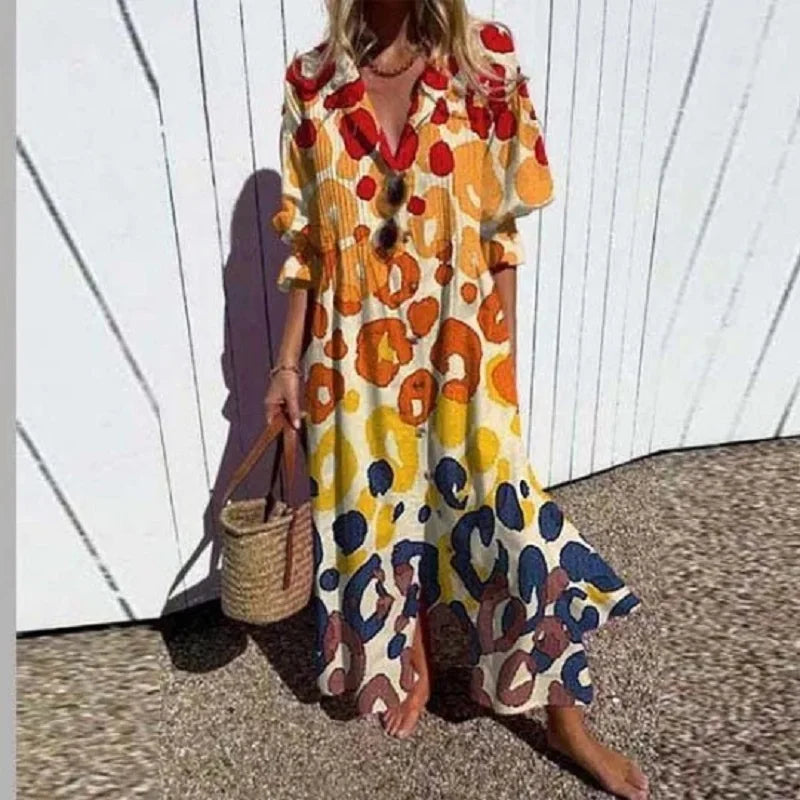 Diara™ | Elegant Boho Maxi Dress