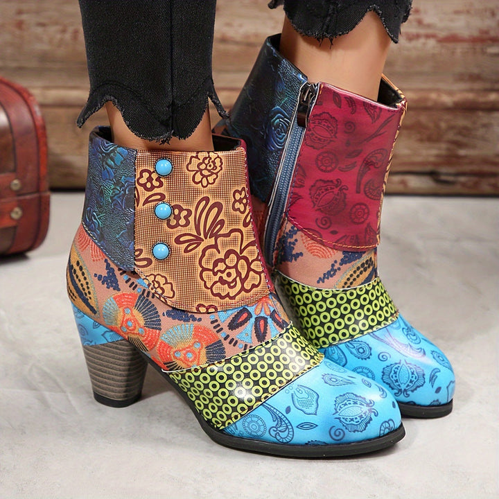 Abigail | Chunky Ankle Boots