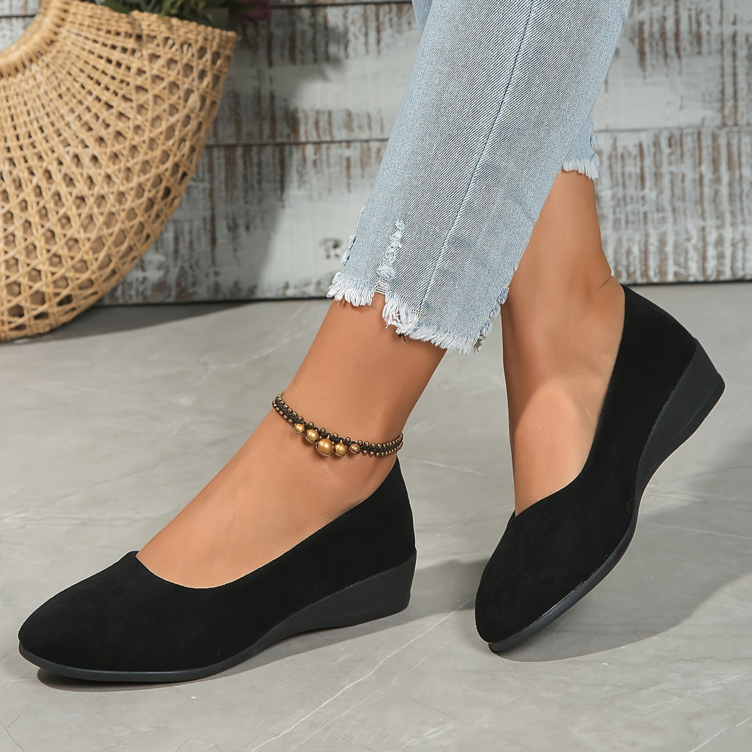 Sarah™ Wedge Ballerina Flats