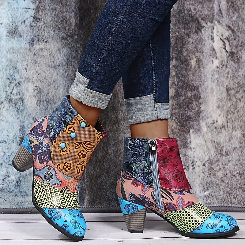 Abigail | Chunky Ankle Boots