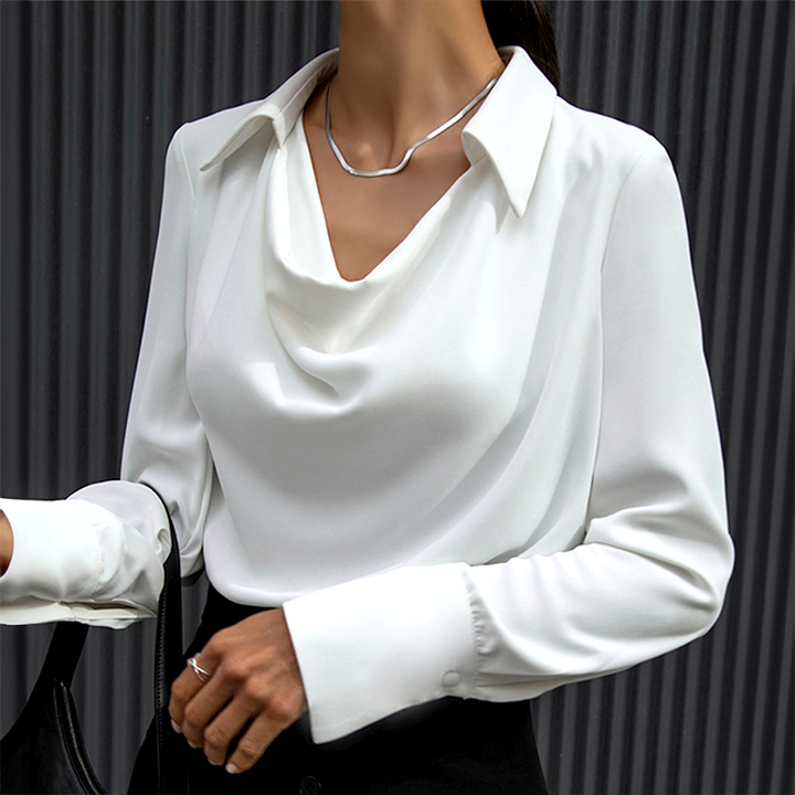 Selene™ | Luxe Satin Blouse