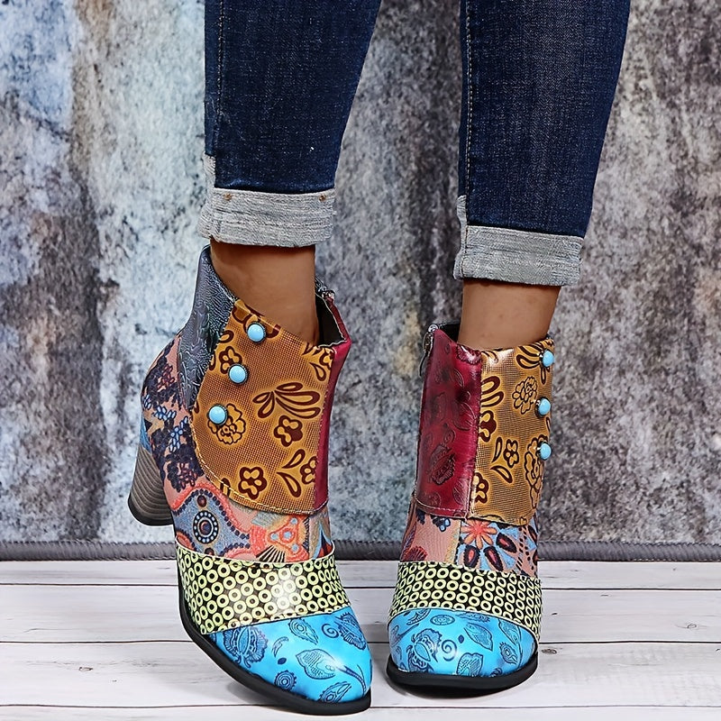 Abigail | Chunky Ankle Boots