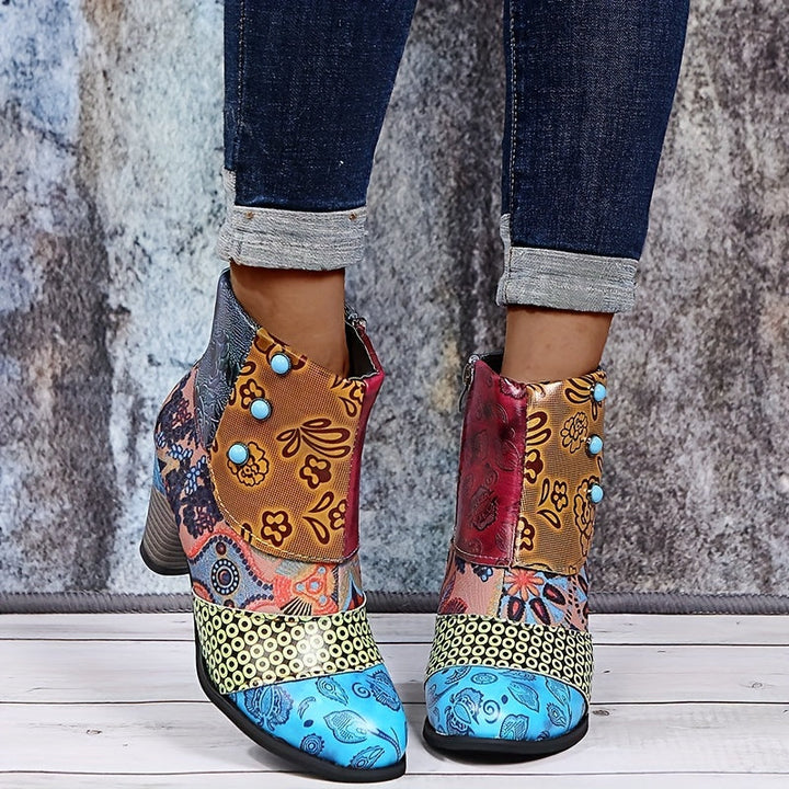 Abigail | Chunky Ankle Boots