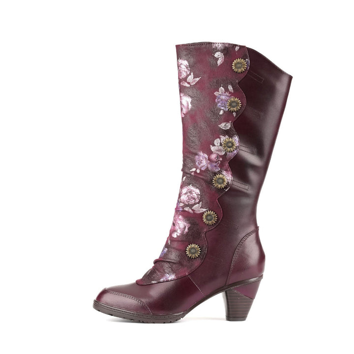 Vintage Handmade Real Leather Boots