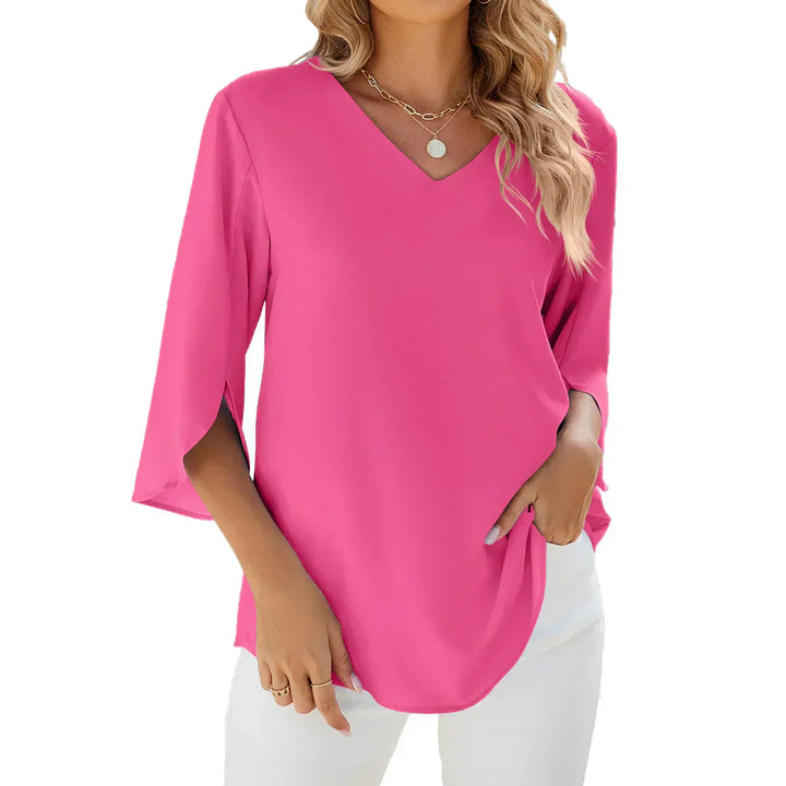 Cara™ | V-neck Lightweight Top